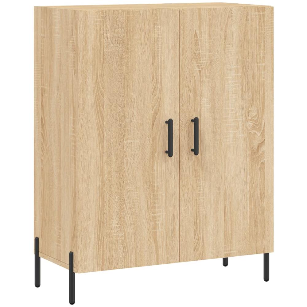 Credenza Rovere Sonoma 69,5x34x90 Cm In Legno Multistrato - Foto 2