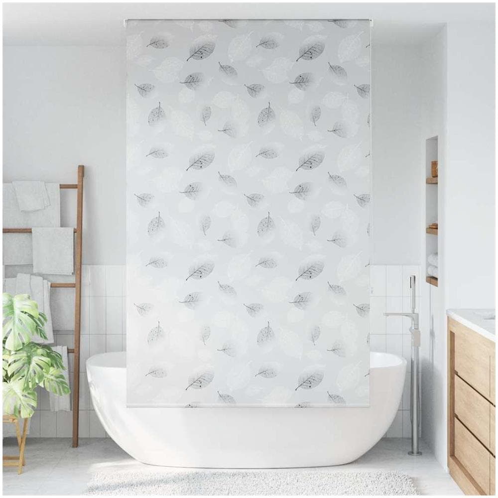 Tenda a Rullo Doccia 120x240 cm Larghezza Tessuto 116 cm - Foto 2