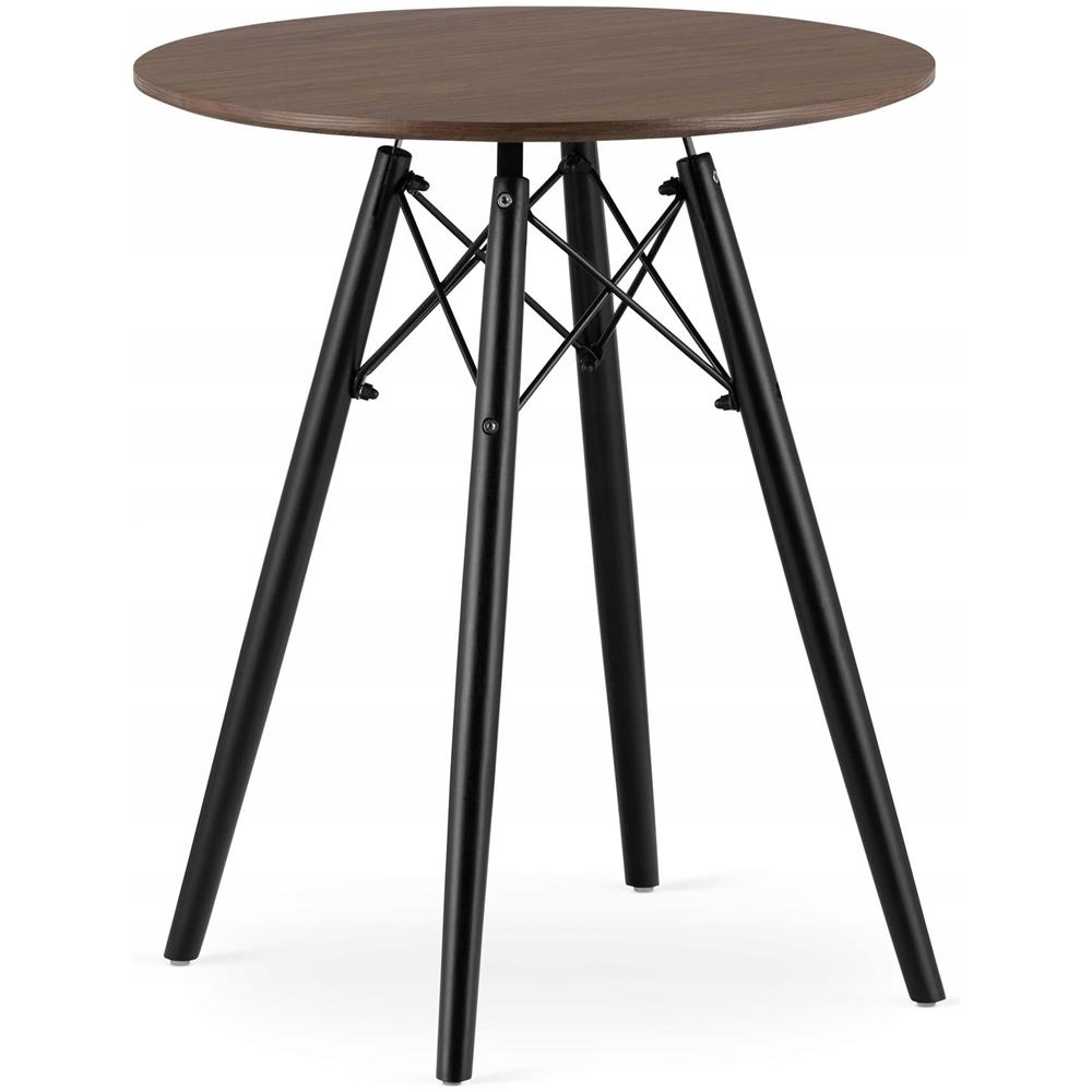 Set da tavolo KOVA 60 in frassino, design moderno, rotondo, per sala da pranzo x2 - Foto 10