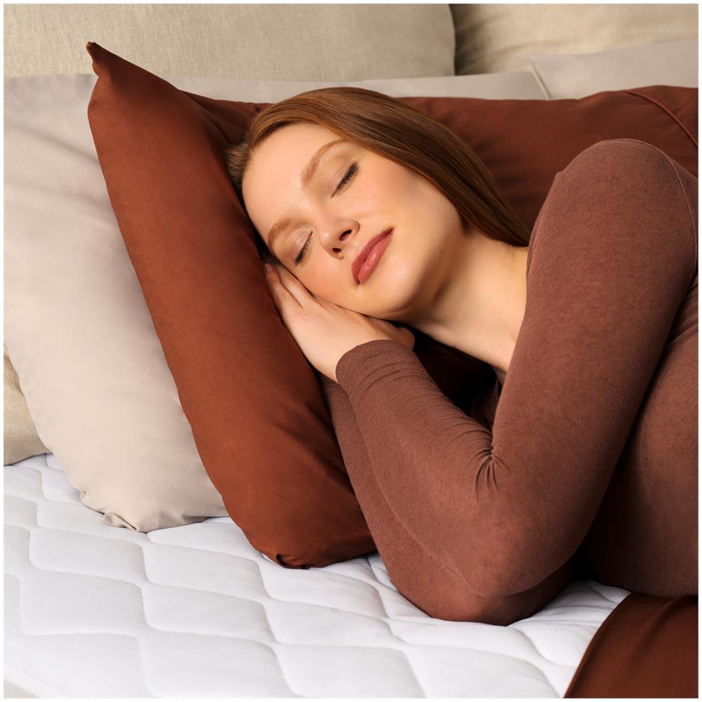 Scaldasonno Maxi Adapto Plus, Matrimoniale 195x165 cm, Coprimaterasso riscaldato, Tessuto Anallergico trapuntato, Caldo Subito, Tecnologia Brevettata Adapto Plus, Sistema Sicurezza ElectroBlock, Bassi consumi, 6 Temperature, Autospegnimento 1, 3, 9 ore - Foto 5
