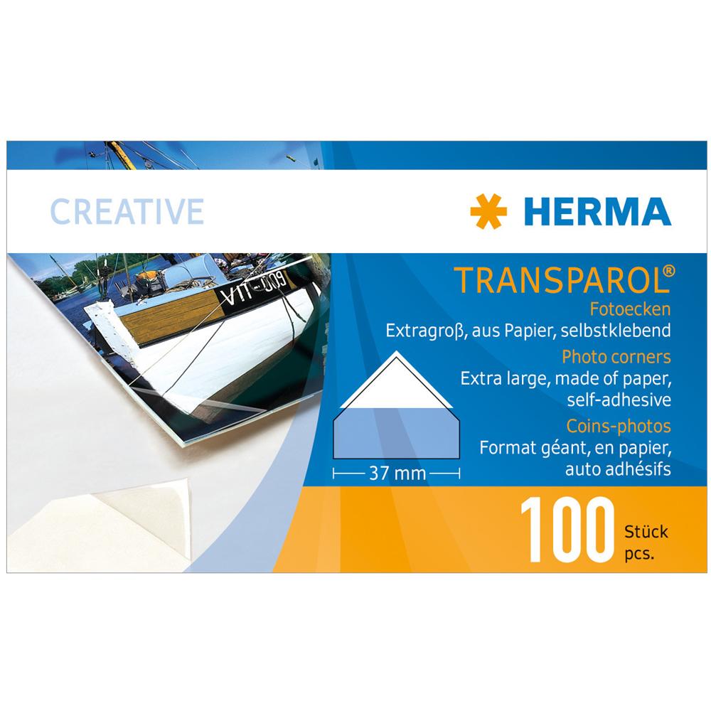 Transparol Photo Corners XXL 100 pcs 1302 - Foto 2