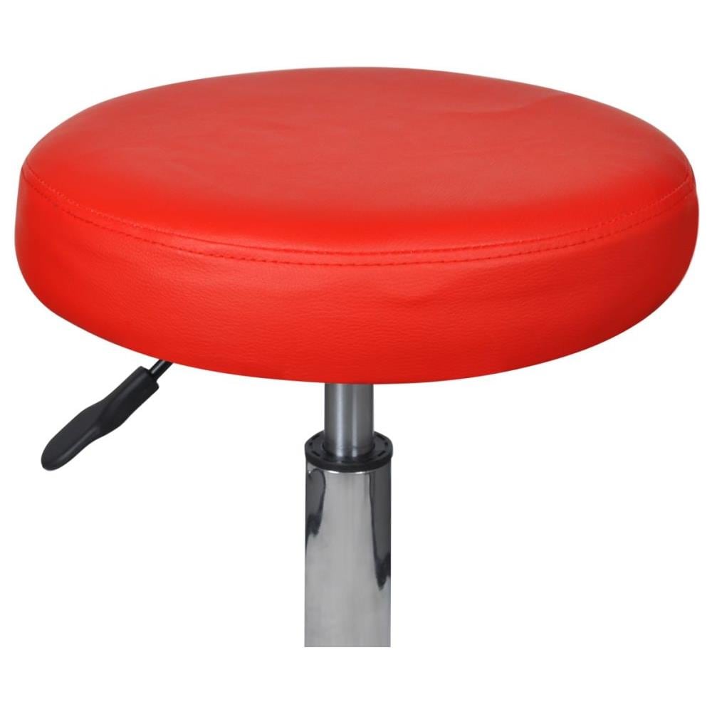 Sgabello Ufficio Rosso - Foto 2