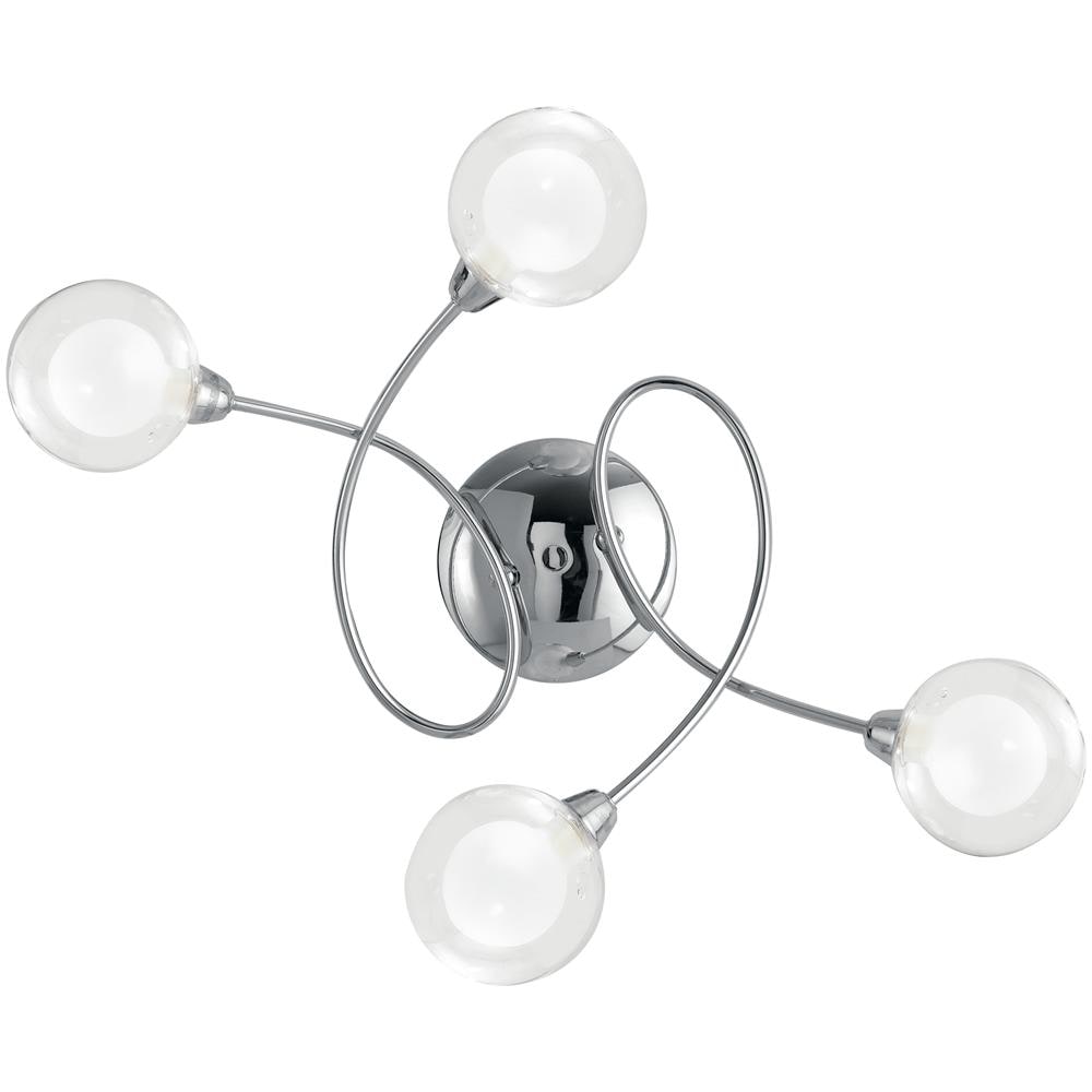 I-BLOG-PL4 - Plafoniera dal design moderna dal colore cromato 28 watt G9 - Foto 1