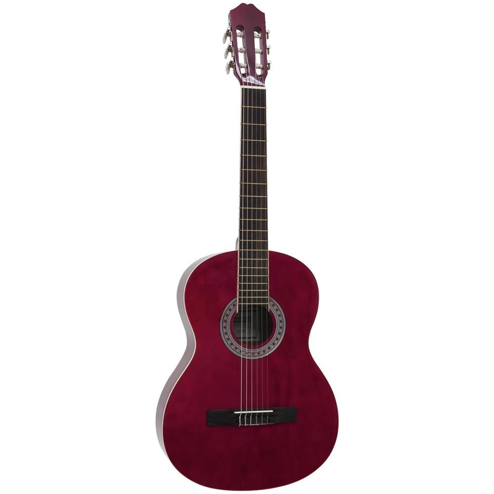 Chitarra Classica 4/4, Colore Rosso, Tastiera In Palissandro Ac-303 - Foto 1