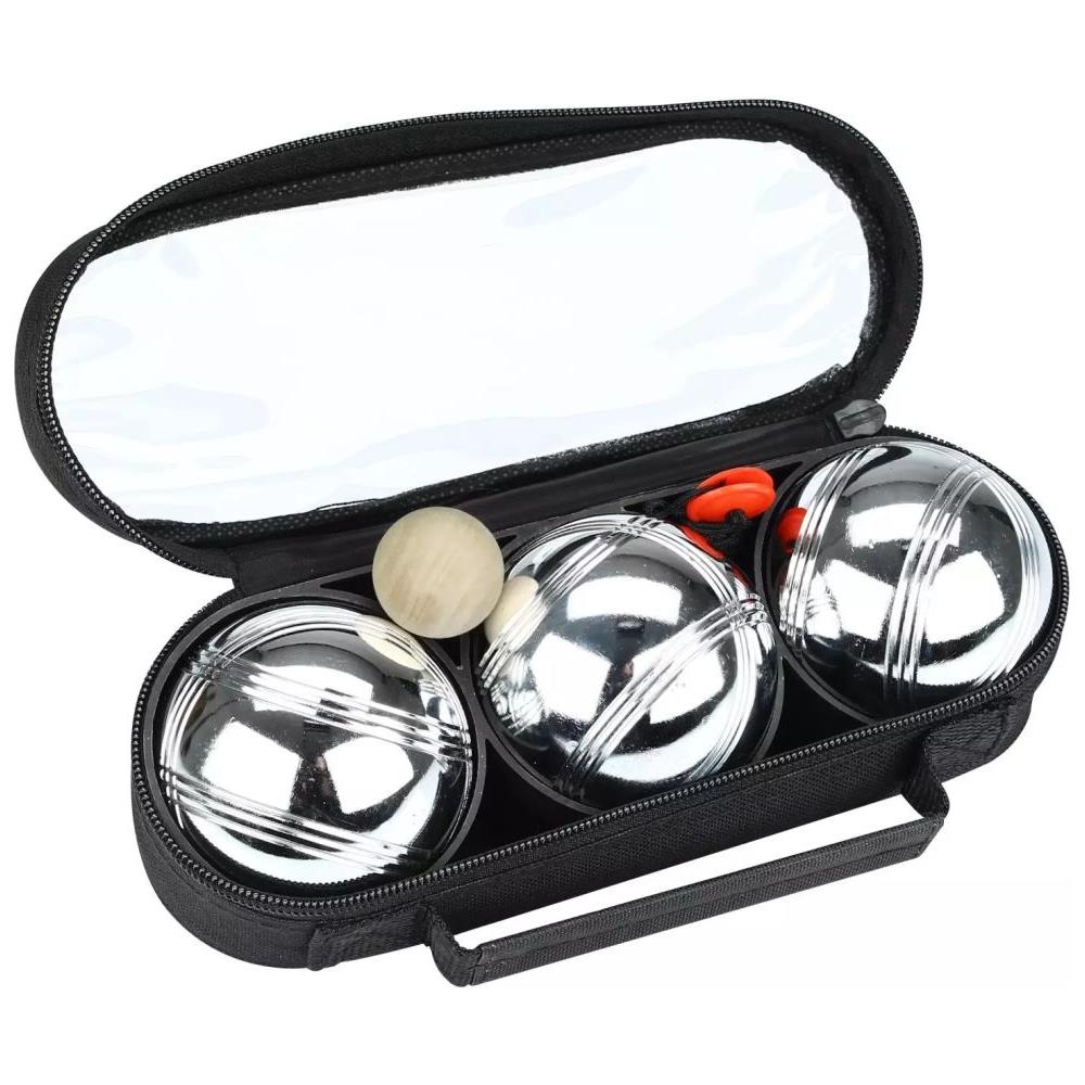 Set Da Pétanque Iii 3 Bocce Argento Cgb 52jo-cgb-uni - Foto 1