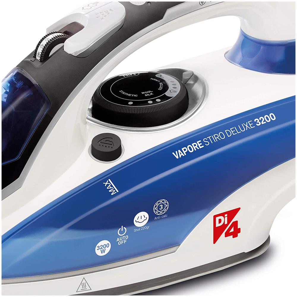Ferro Da Stiro A Vapore Vapore Stiro Deluxe 3200 - Foto 2