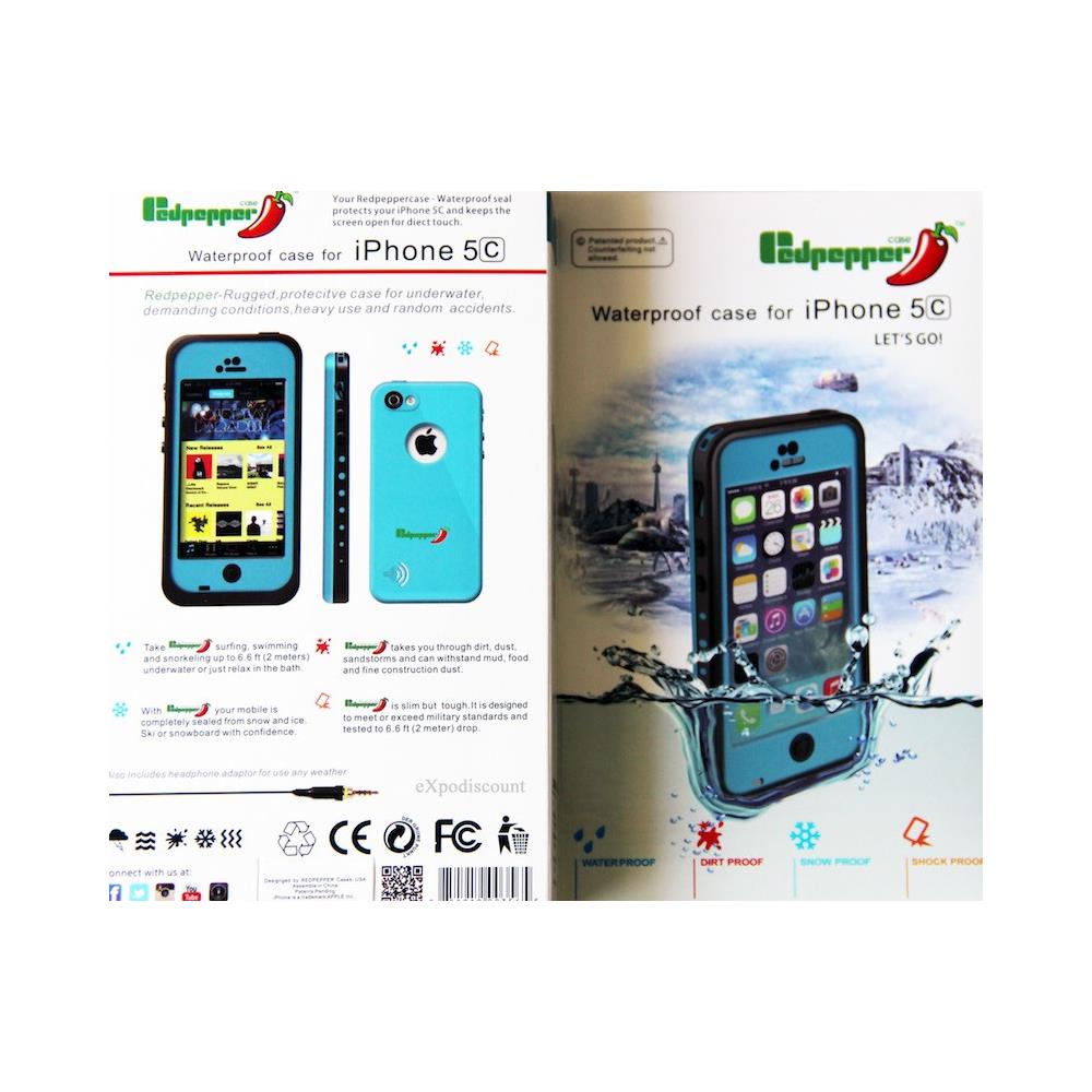 Impermeabile Iphone 5 / 5s / Se In Bianco - Foto 2