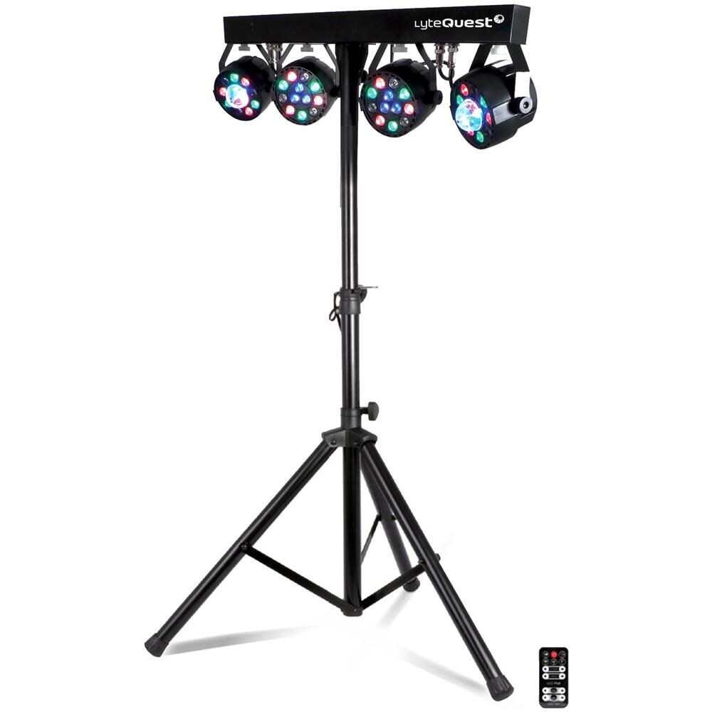 Pack X-performer Lytequest Portico + 4 Par / Uv / Friztal Dmx - 18 Prog. - 2 Zakken + Phone - Foto 1