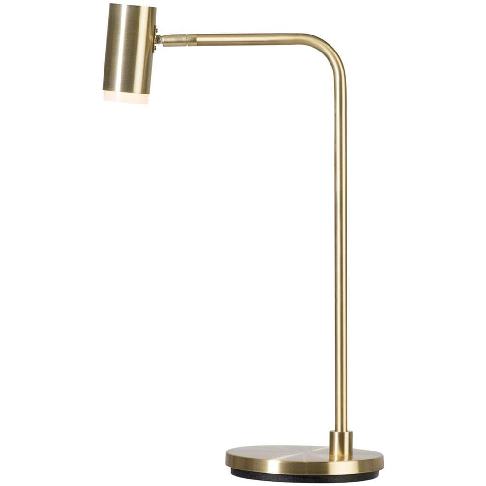 Lampada Da Tavolo A 1 Luce In Ottone, Gu10 - Foto 1