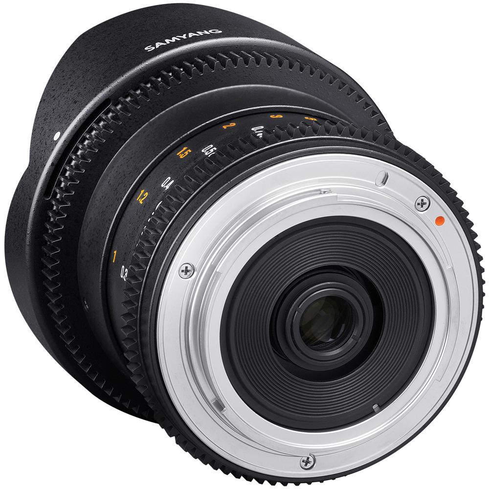 Obiettivo Zoom grandangolare 8mm T3.8 VDSLR UMC Fish-eye CS II - Foto 4