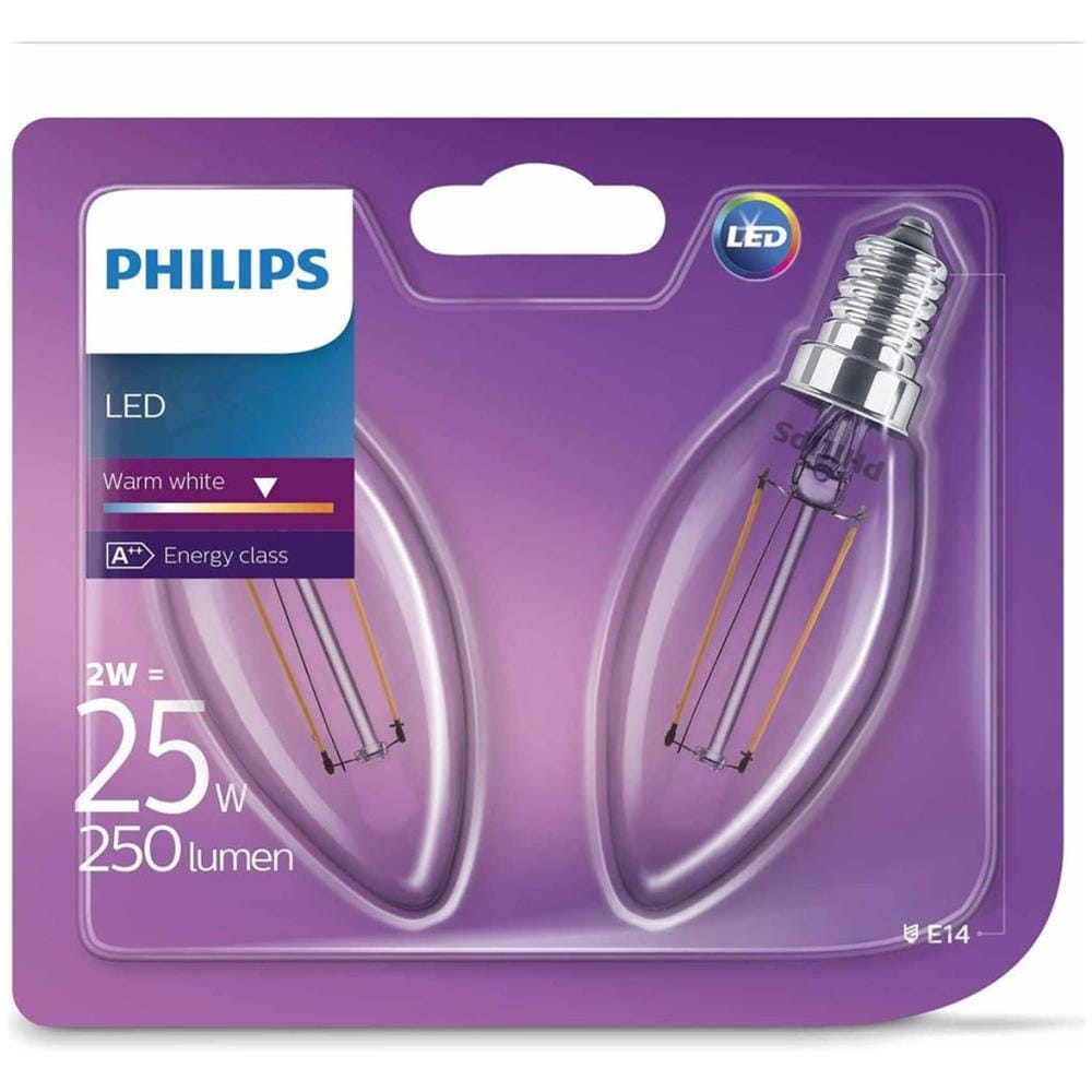 Lampadine a LED a Candela Classic 2 W 250 Lumen 929001238371 - Foto 4