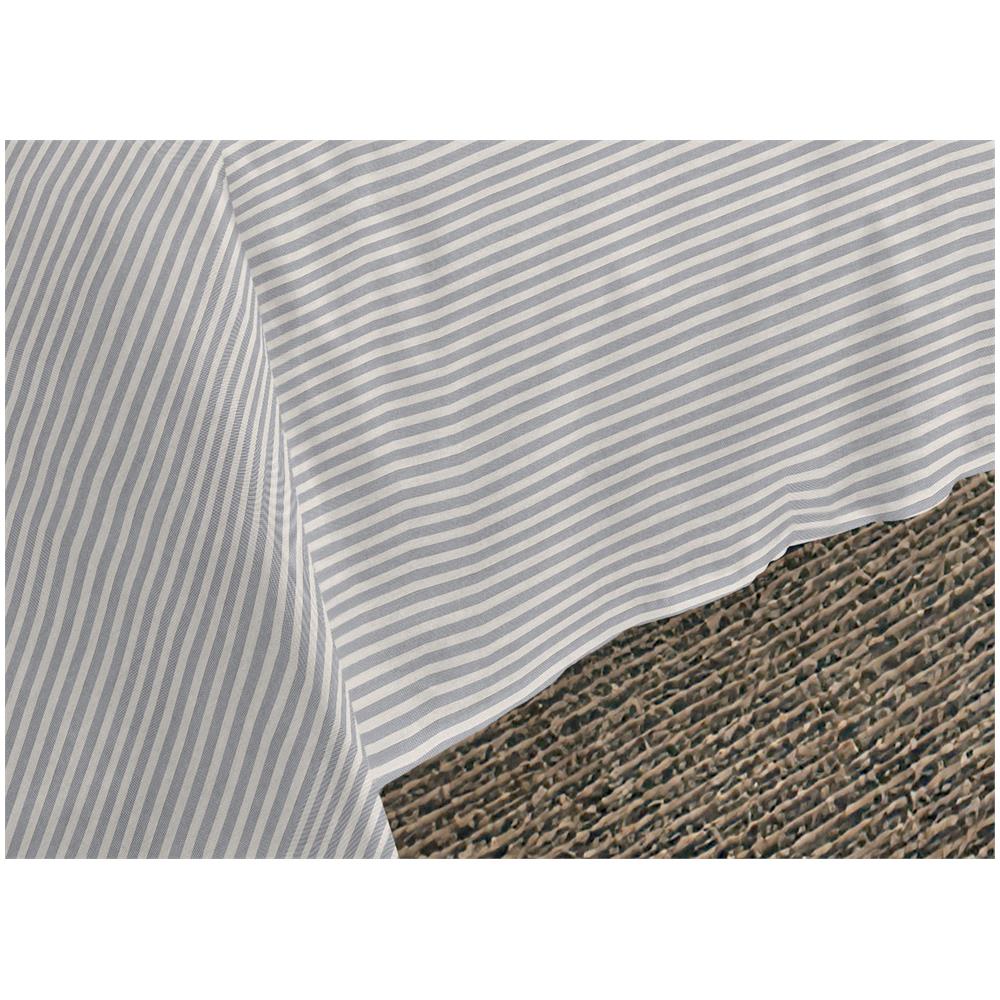 Completo Lenzuola Letto Camera In 100% Cotone Made Italy Vari Disegni Rp Piazza 1-2 Bastoncino Grigio - Foto 5