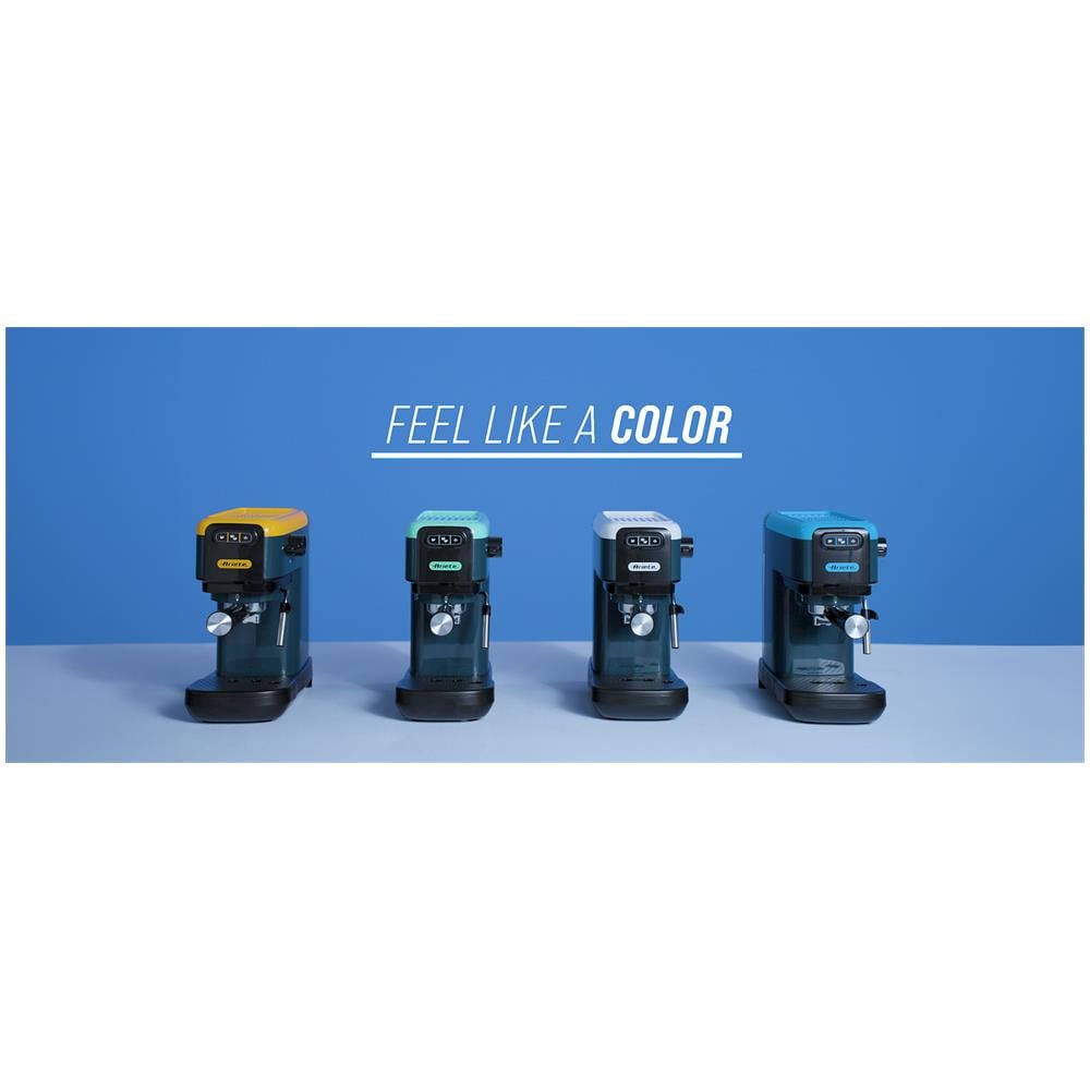 Macchina da Caffè Espresso Automatica Serbatoio 1.1 Lt. Potenza 1300 Watt Colore Blu /Verde - Foto 6