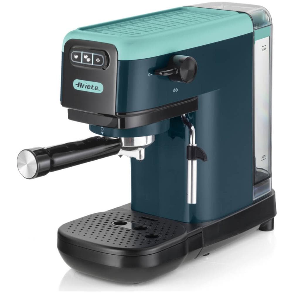 Macchina da Caffè Espresso Automatica Serbatoio 1.1 Lt. Potenza 1300 Watt Colore Blu /Verde - Foto 2