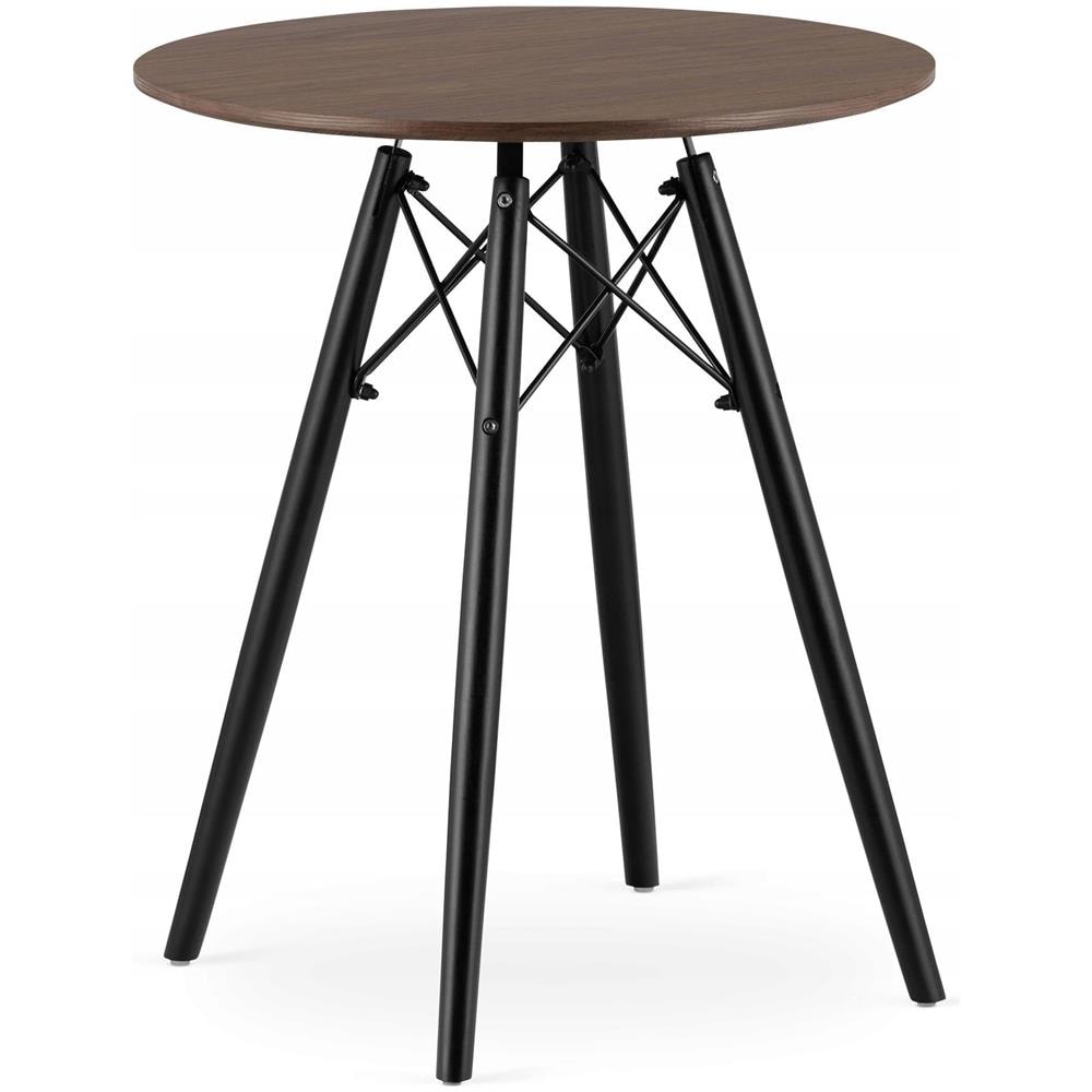 Set da tavolo rotondo in frassino KOVA 60, design moderno x2 - Foto 10