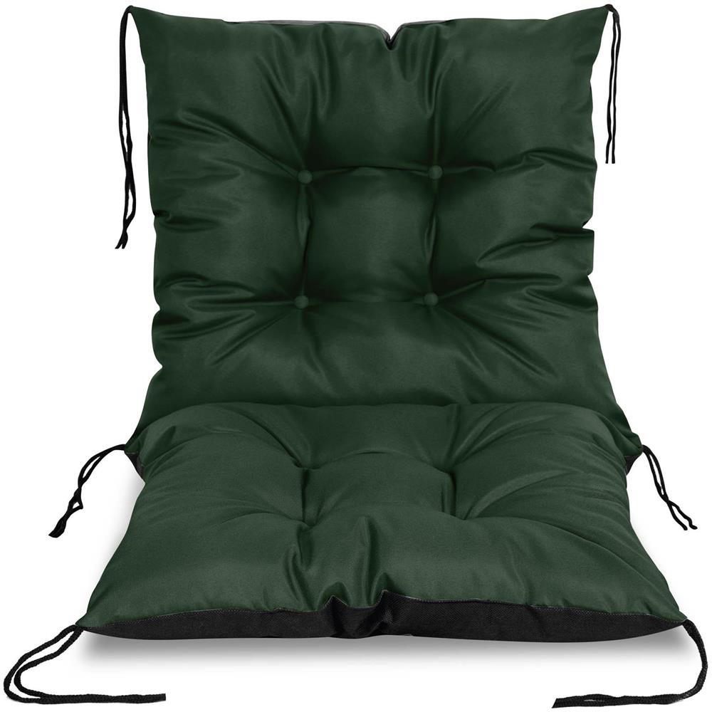 Cuscino da giardino impermeabile verde 50x50x80 cm - Foto 2