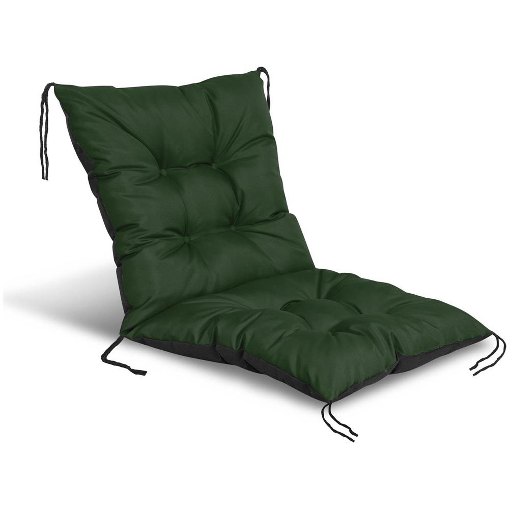 Cuscino da giardino impermeabile verde 50x50x80 cm - Foto 1