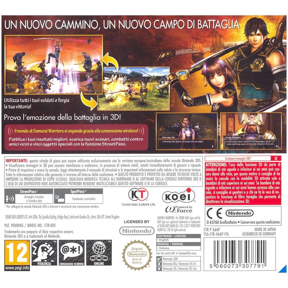 N3DS - Samurai Warriors 3D - Foto 2