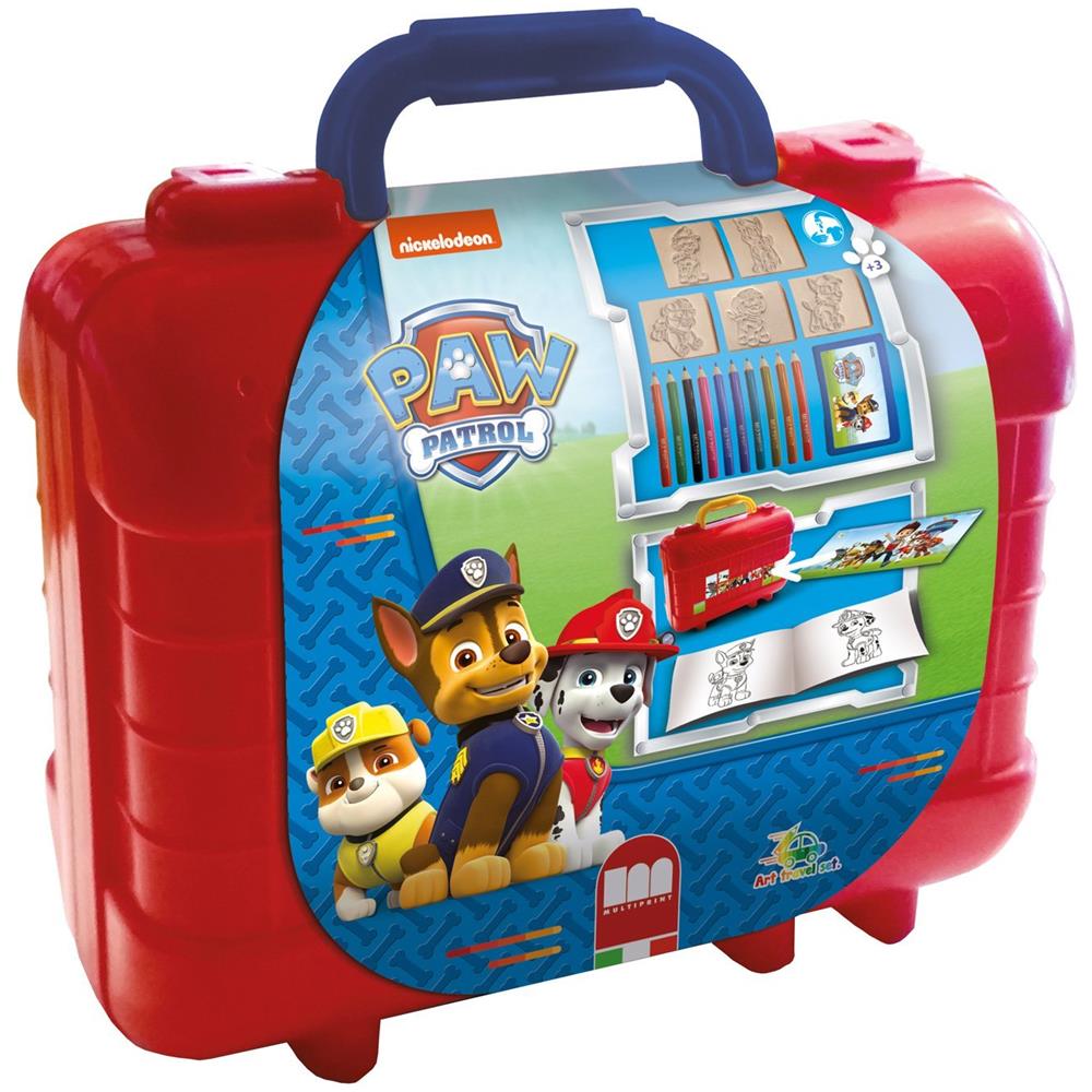 Paw Patrol valigetta timbra e colora - Foto 5