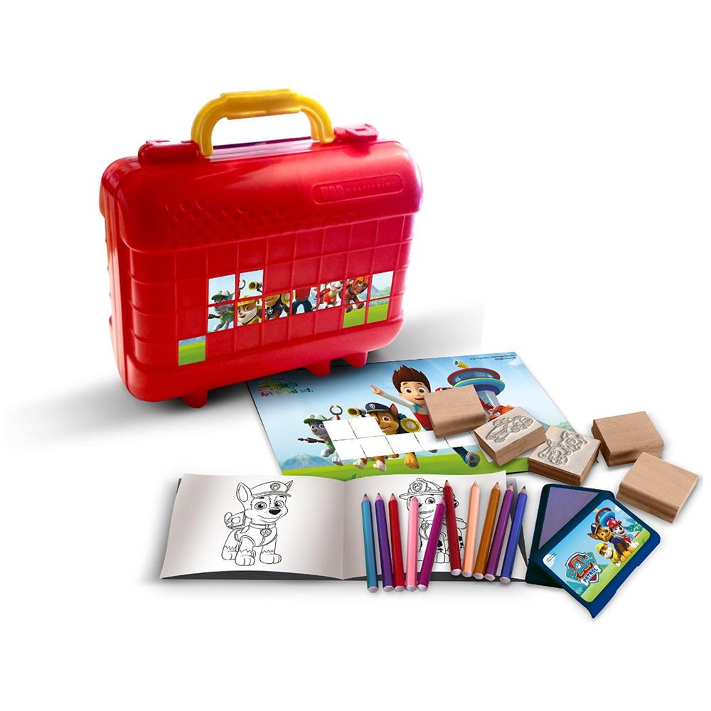 Paw Patrol valigetta timbra e colora - Foto 2