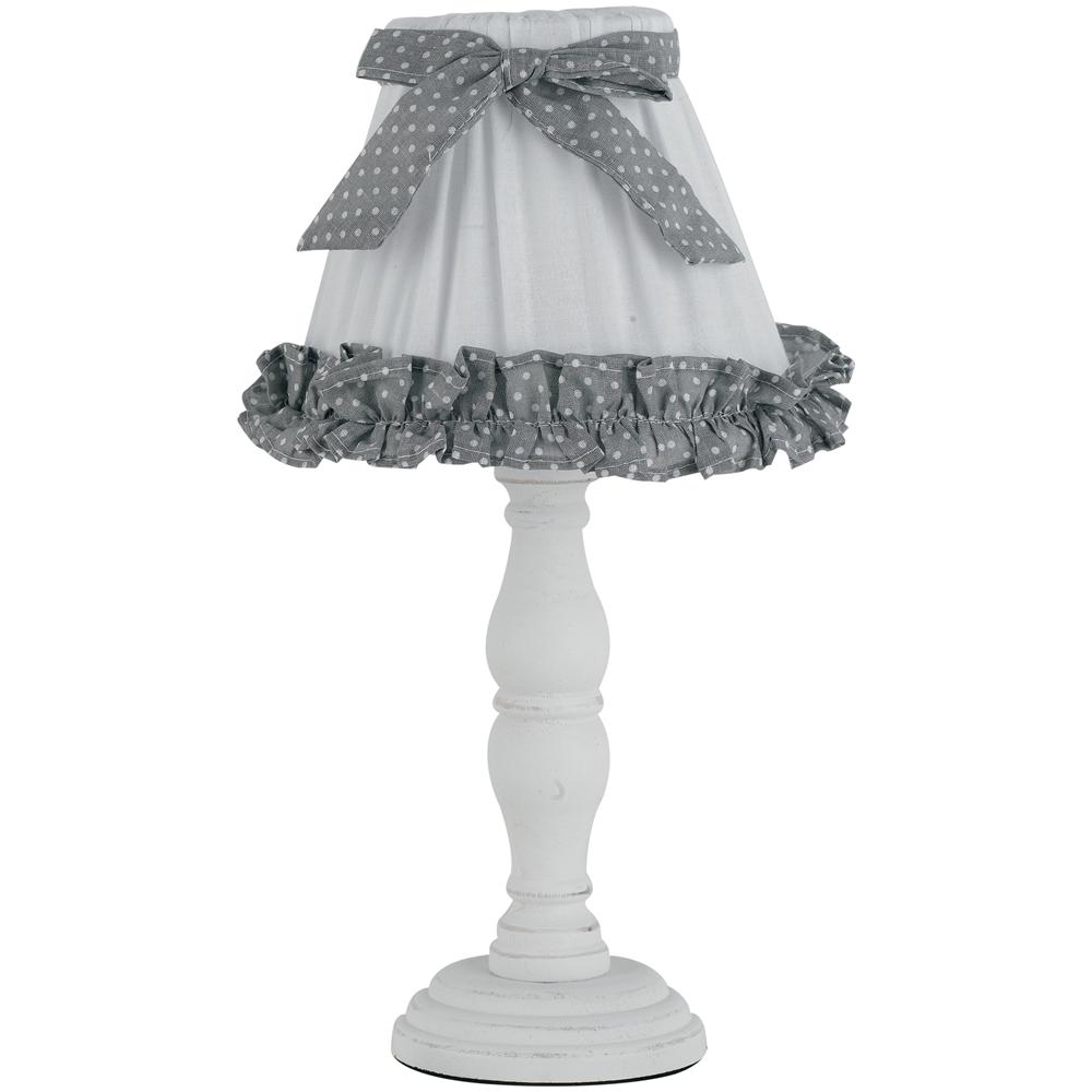 I-CANDY-LUME - Lampada da camera in tessuto bianco 40 watt E14 - Foto 1