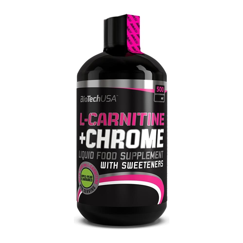 Liquid L-carnitine + Chrome 500ml - Arancia - Foto 1
