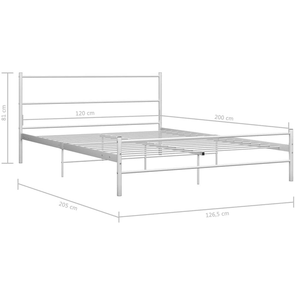 Giroletto Bianco In Metallo 120x200 Cm - Foto 11
