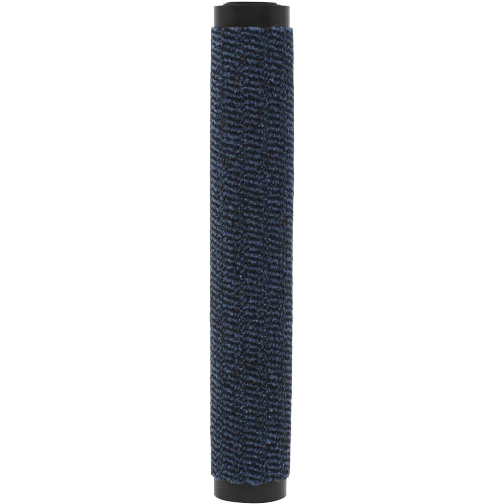 Tappeti Antipolvere 2 Pz Rettangolari Trapuntati 120x180cm Blu - Foto 4