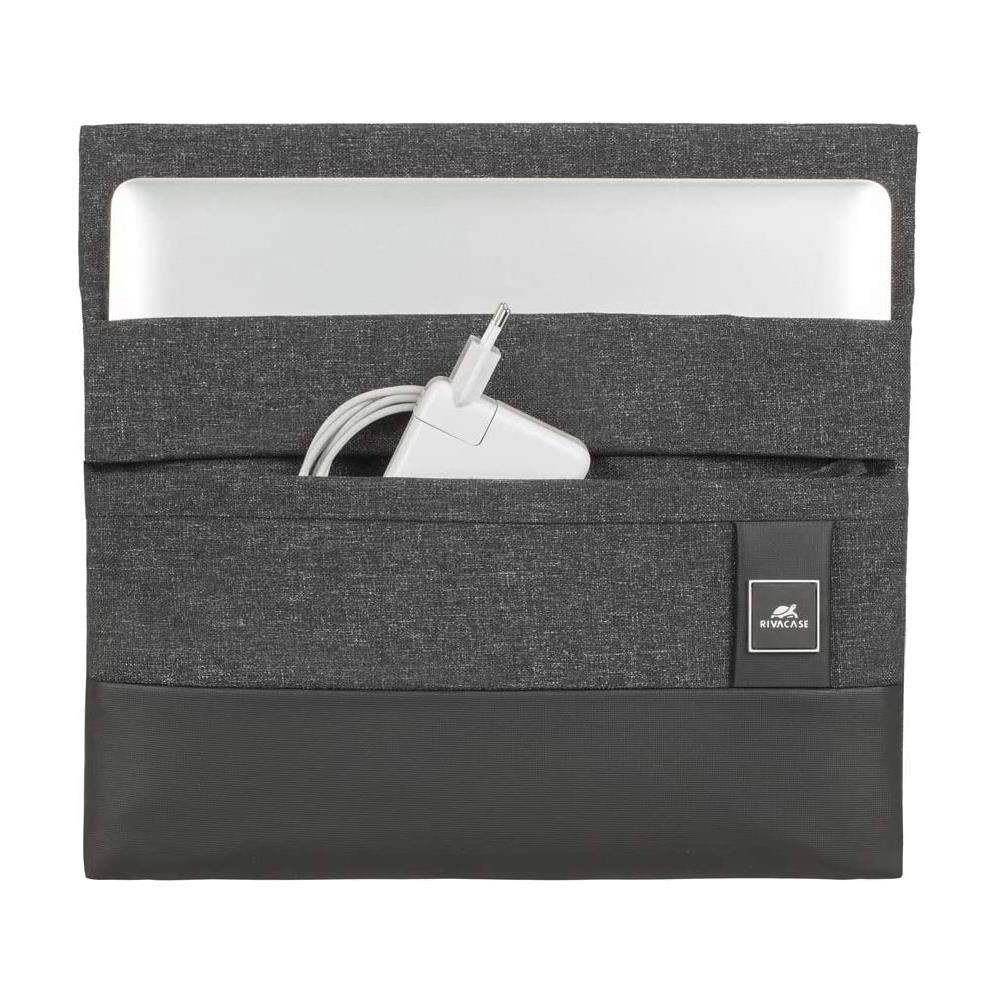 Custodia Melange per MacBook Pro / MacBook Air (13") in Poliestere Colore Nero - Foto 2