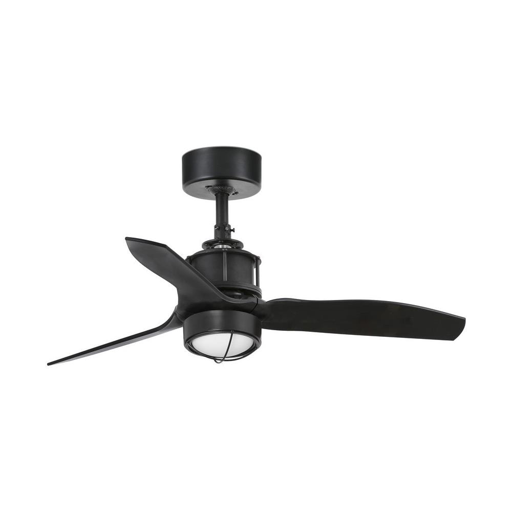 Ventilatore Da Soffitto A Led Nero Opaco Con Motore Cc 81 Cm, 3000 K. - Foto 1