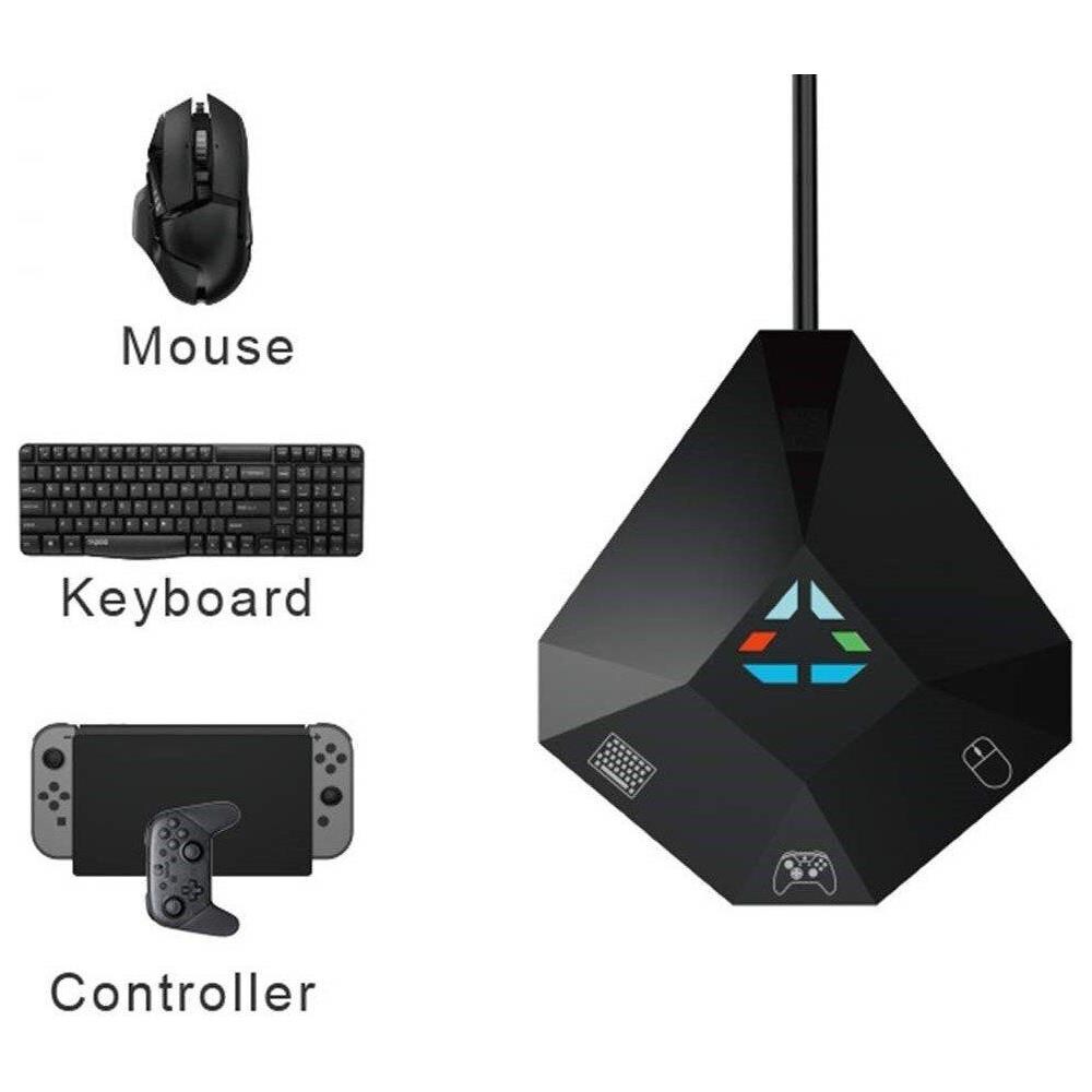 Adattatore Mouse/tastiera Compatibile Con Nintendo Switch, Ps4, Xbox One/360, Ps3 - Foto 2