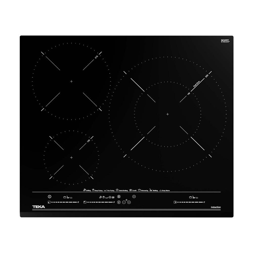 Piano Cottura A Induzione 60cm 3 Fuochi 7200w Nero - 112500017 - Foto 1