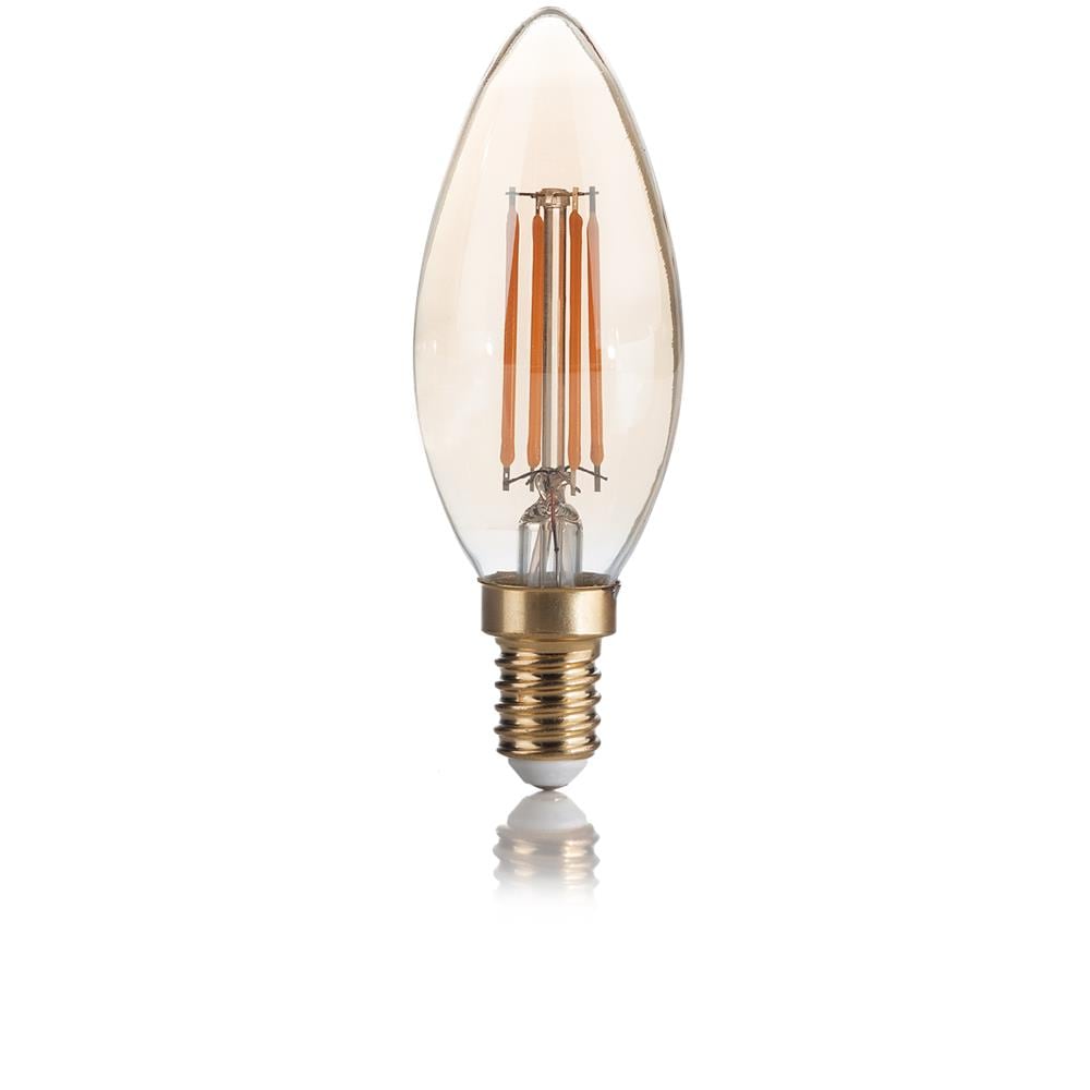 Lampadina E14 Oliva 4w 2200k Cri80 Ambra - 151649 - Foto 1