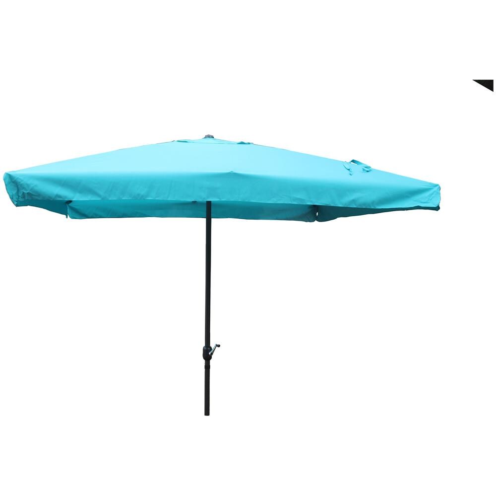 Palerme Ombrellone Quadrato 2,95 X 2,95 M Blu - Foto 1