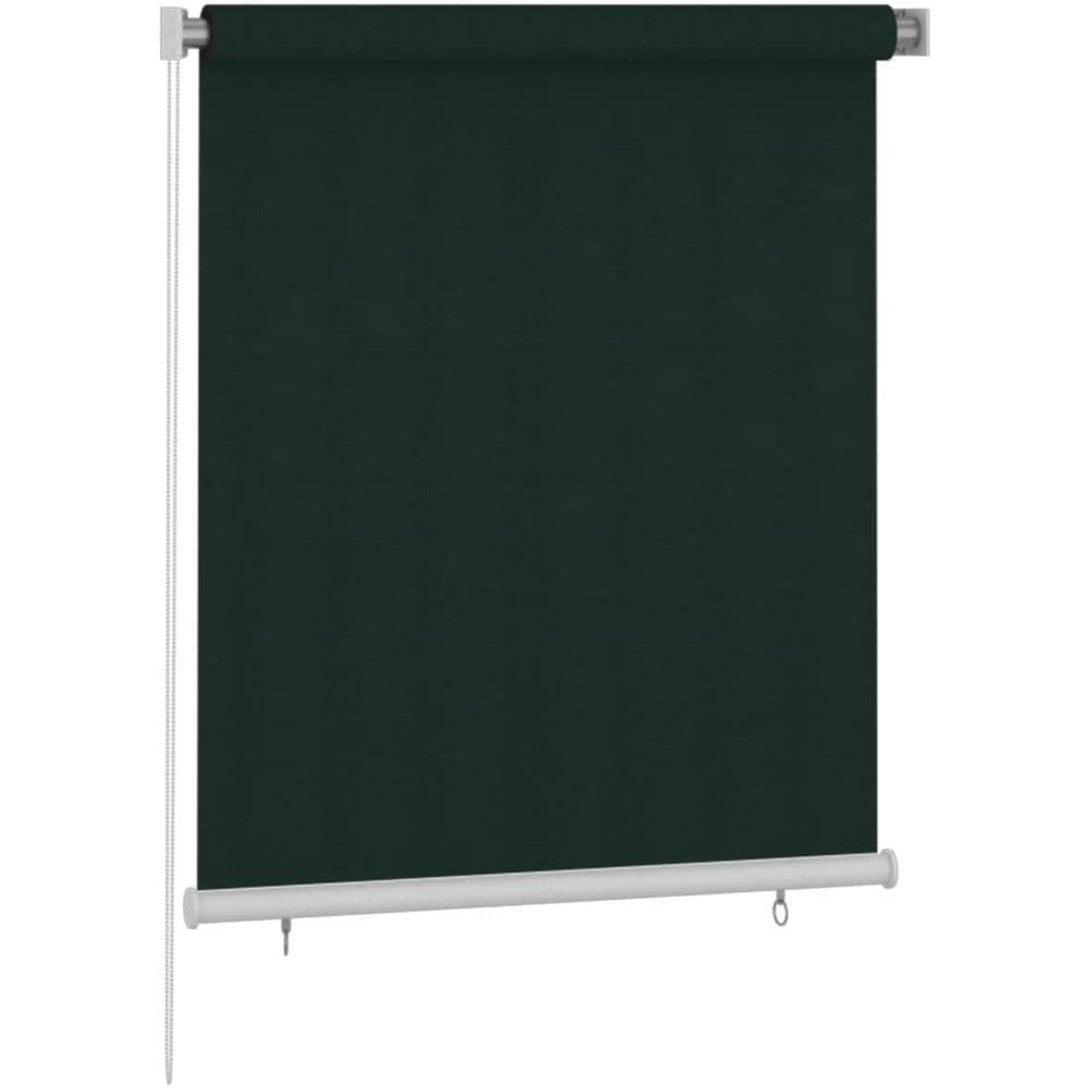 Tenda A Rullo Per Esterni 120x140 Cm Verde Scuro Hdpe - Foto 2