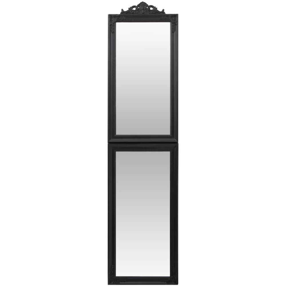 Specchio Autoportante Nero 40x160 Cm - Foto 3