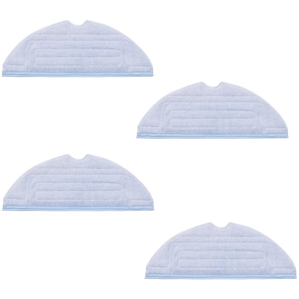 Mocio Per Xiaomi Roborock S7/t7s/t7s Plus Microfibra Grigia Confezione Da 4 - Pulizia Efficace Con Design Durevole - Foto 1