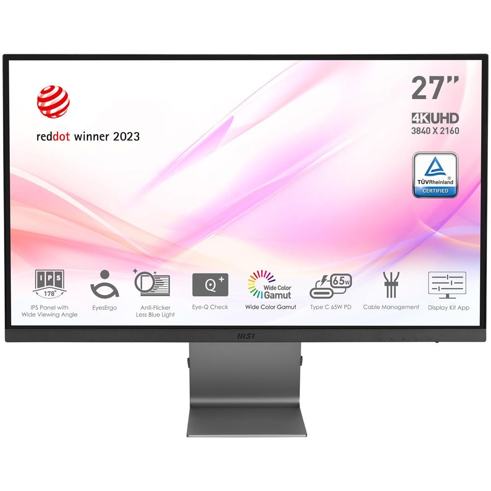 Monitor 27" LED IPS Modern MD271UL 3840 x 2160 4K Ultra HD Tempo di Risposta 4 ms - Foto 1