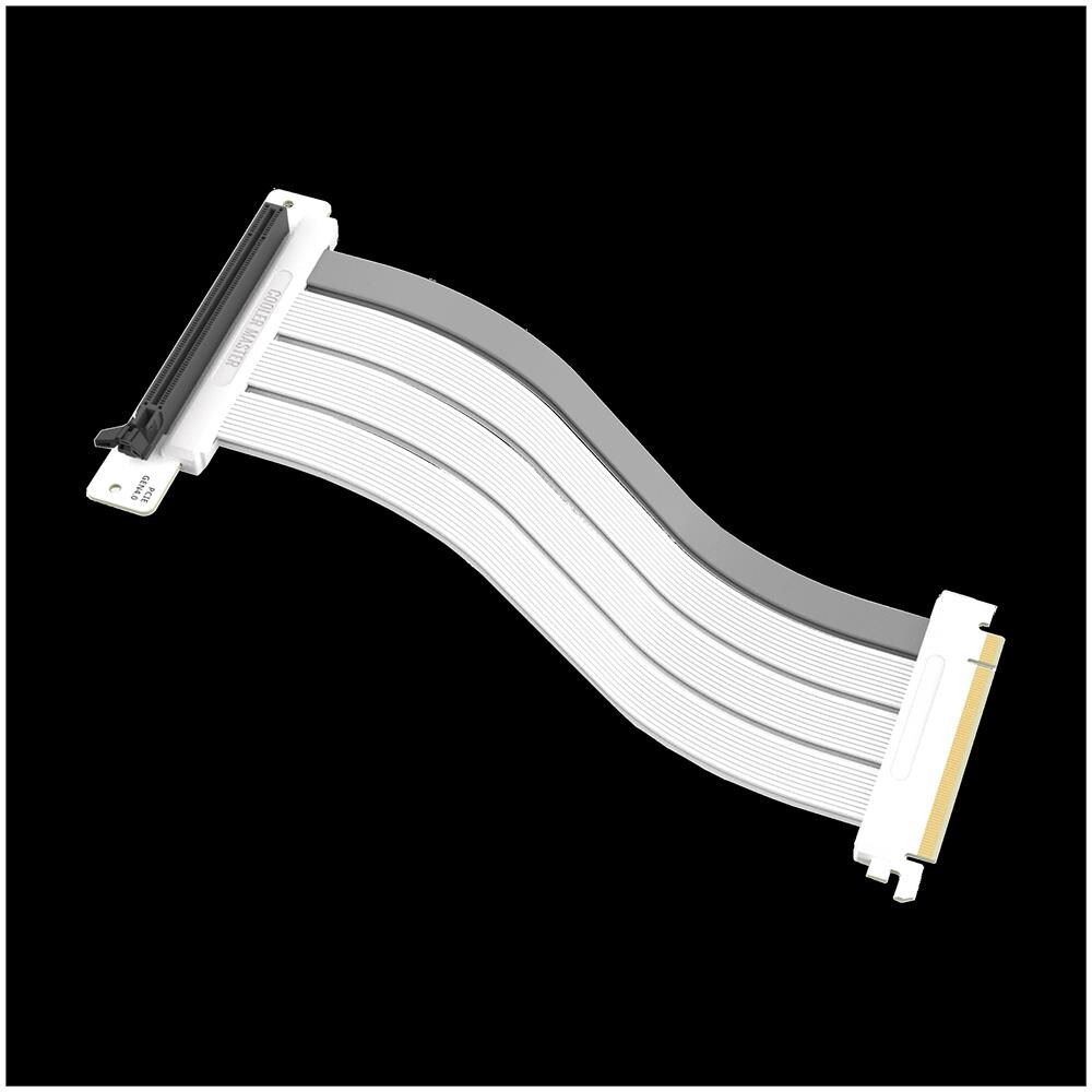 Cavo PCIe 4.0 x16 MasterAccessory Riser Cable Maschio /Femmina Colore Bianco - Foto 2