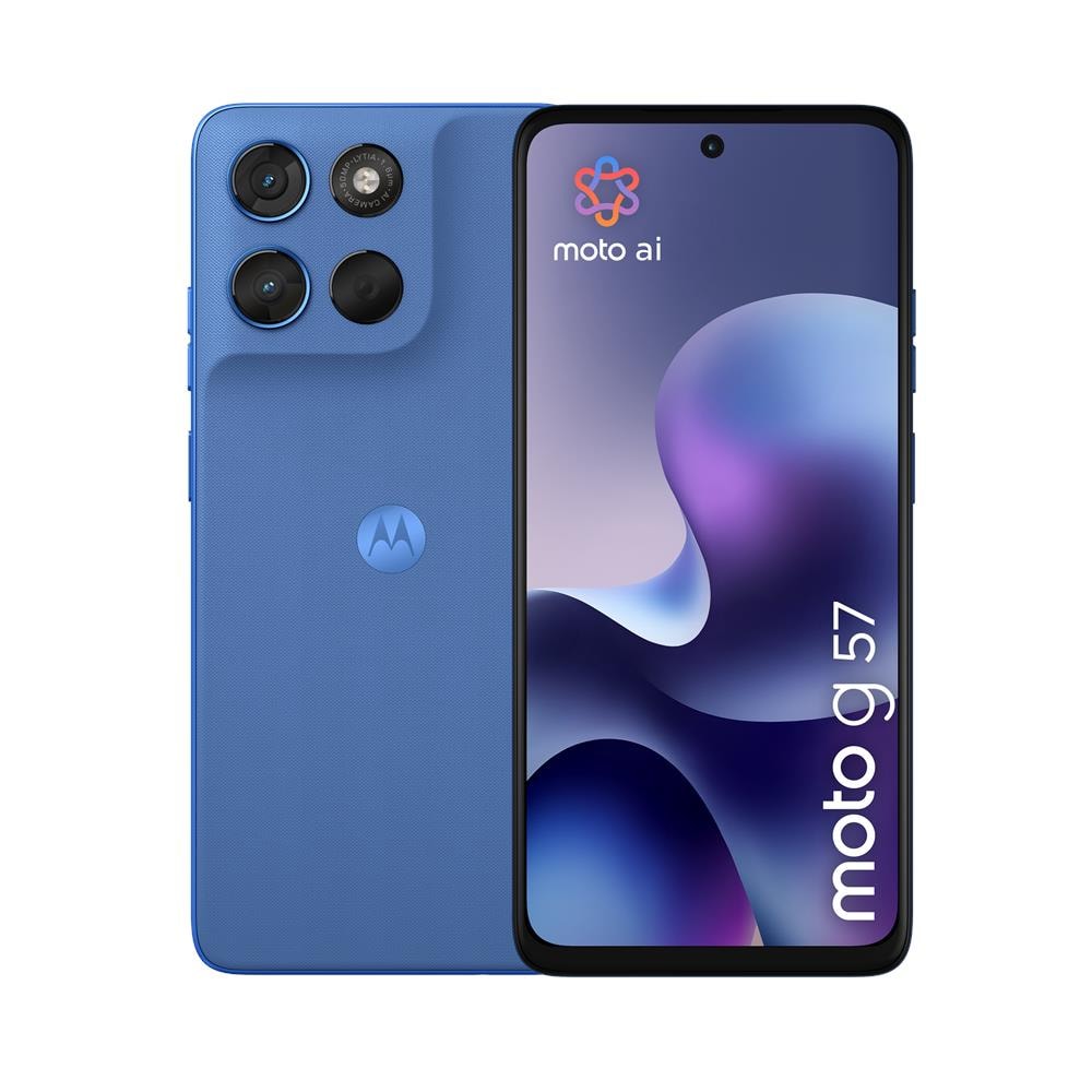 Moto G57 5G 256GB 8GB Ram Display 6.72" Main Camera 50MP Android 16.0 Dual Sim USB tipo-C Snapdragon 6s Gen4 5200mAh - Pantone Regatta - Foto 1