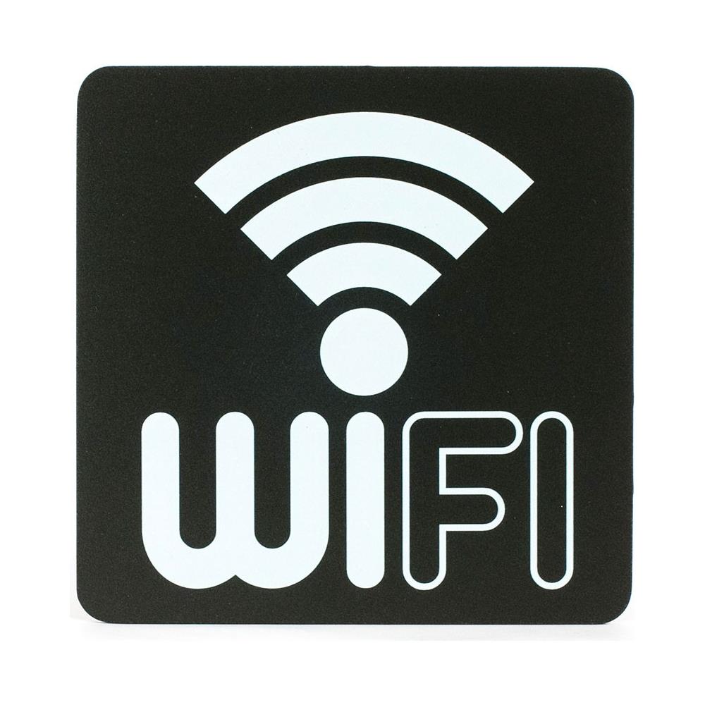 Segnaletica Targa Area Internet Wifi Pittogrammi 16X16 Con Adesivo - Foto 2