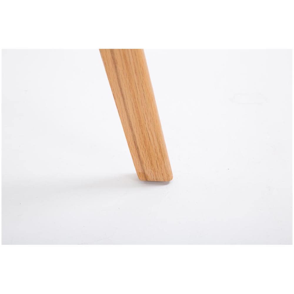 Sgabello Alto Metz in Polipropilene Imbottito - Sgabello Bancone 4 Gambe I Sgabello Cucina con Poggiapiedi Design Tulip I Sedia Scandinava Carico Max 115 kg Verde Colore Base: Natura - Foto 4