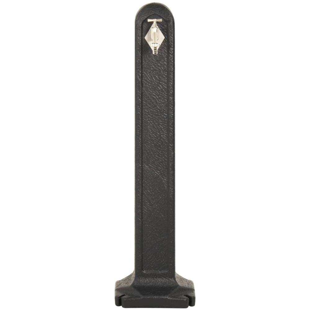 Cisterna da giardino con Rubinetto Antracite Effetto Pietra - Foto 2