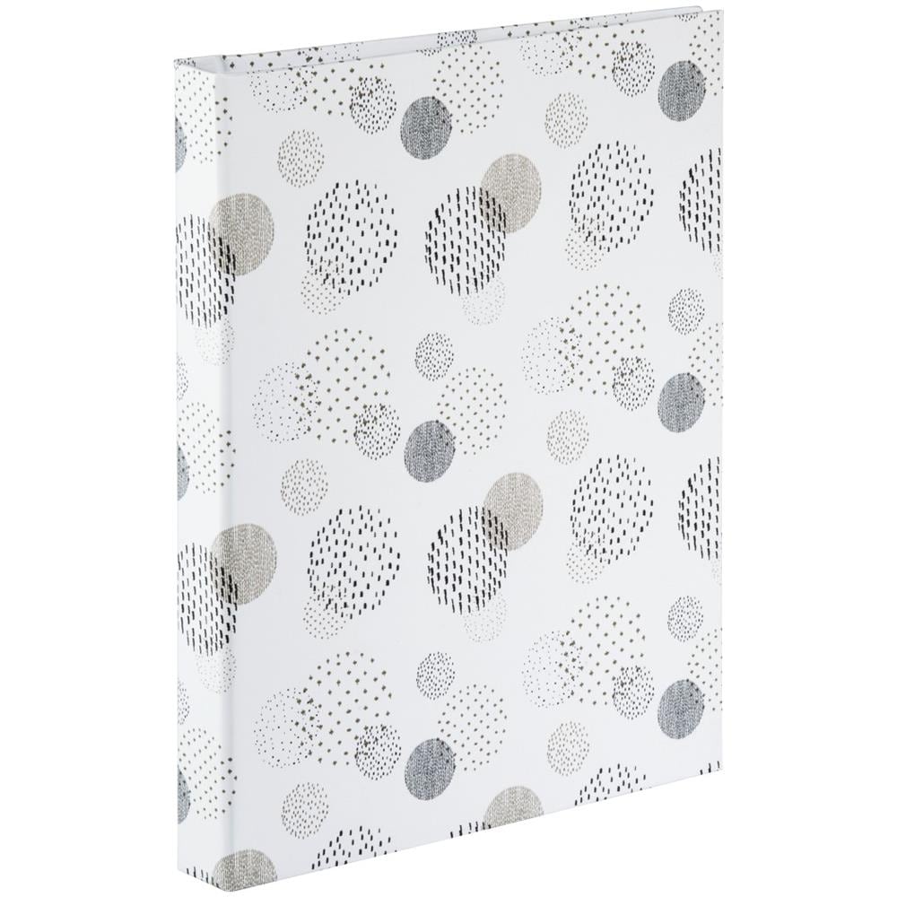 Graphic album fotografico e portalistino Beige, Nero, Bianco 80 fogli 10 x 15 Rilegatura a spirale - Foto 1