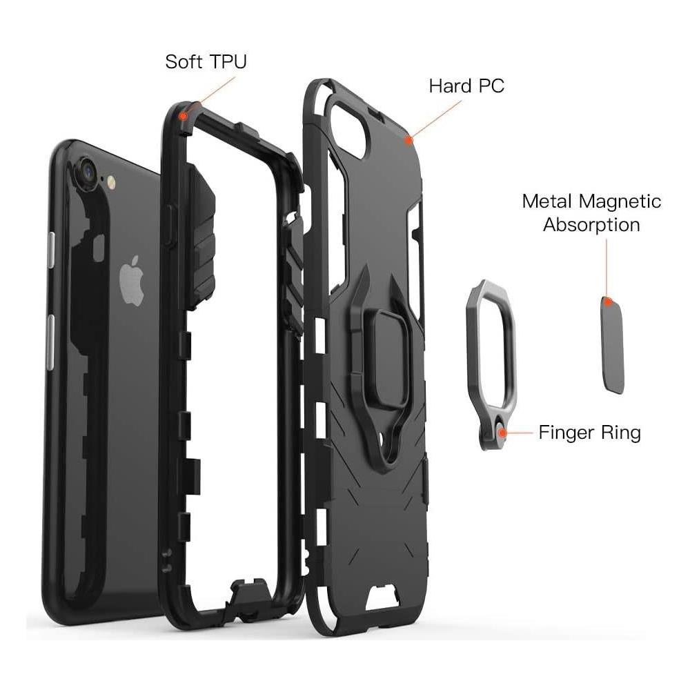 MOBX-COV-JL-11 custodia 15,5 cm (6.1"") Cover Nero per iPhone 11 - Foto 2