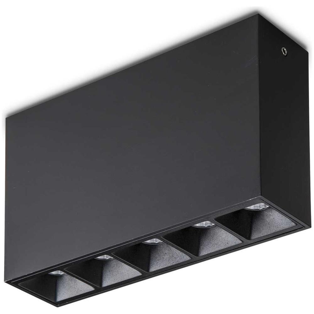 Lika Surface 12w 3000k Bk Lampada Plafoniera - 244884 - Foto 2