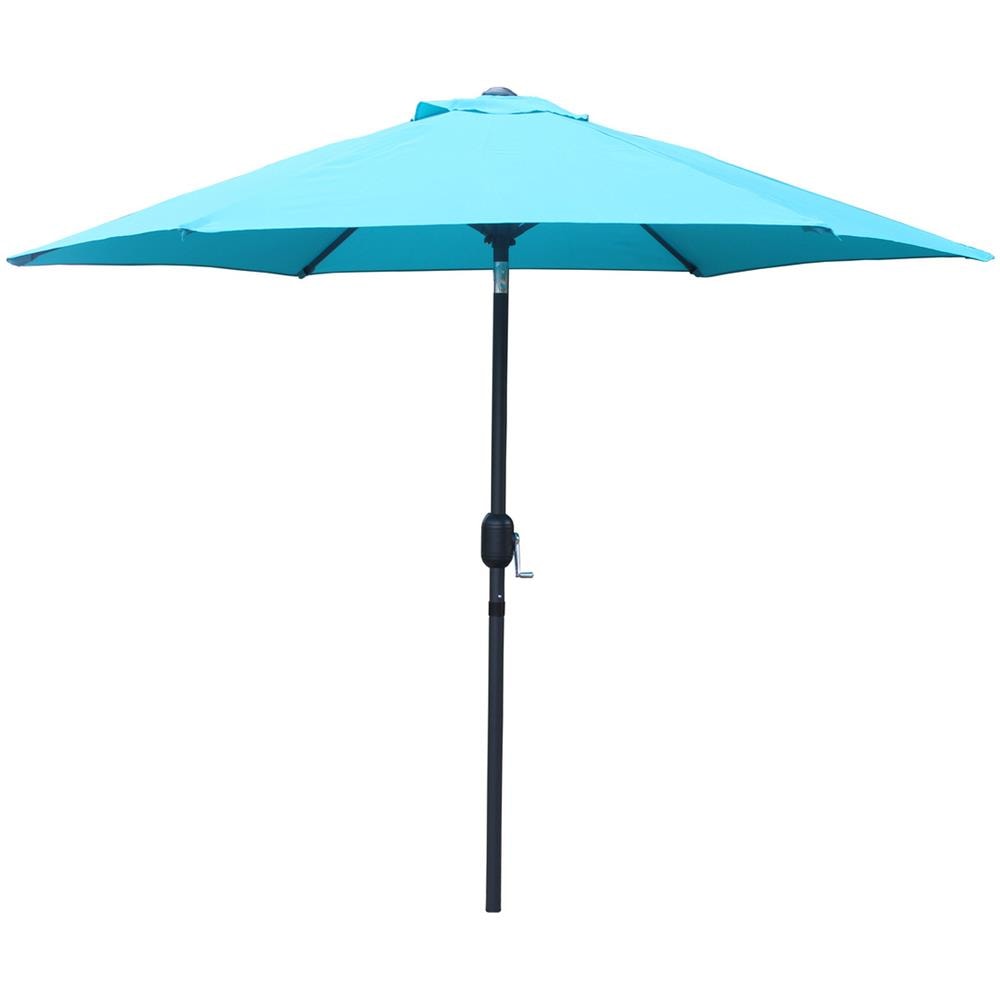 Come Ombrellone Rotondo Blu Turchese 2,5 X 2,5 M - Foto 1