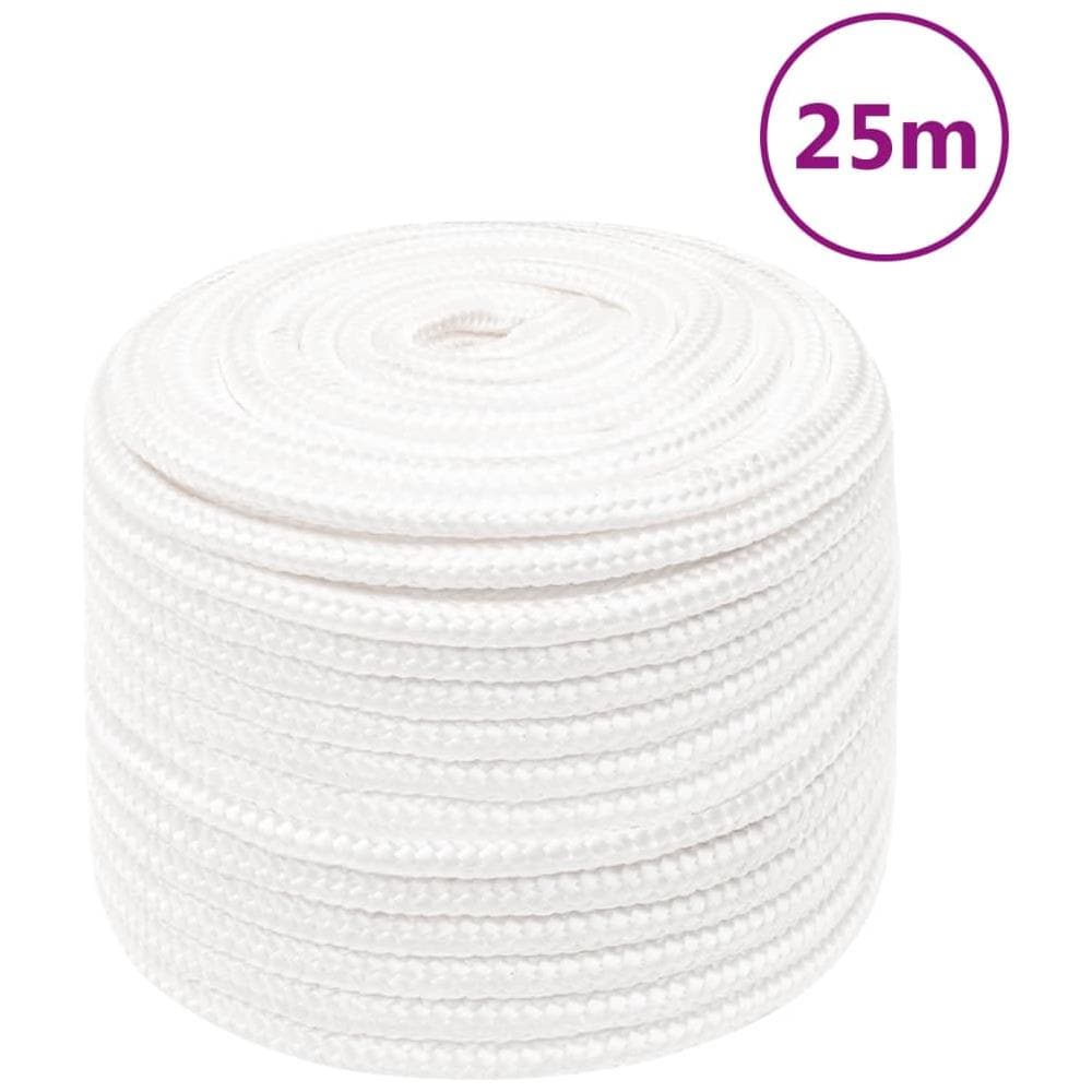 Corda Nautica Completamente Bianca 12 mm 25 m in Polipropilene - Foto 1