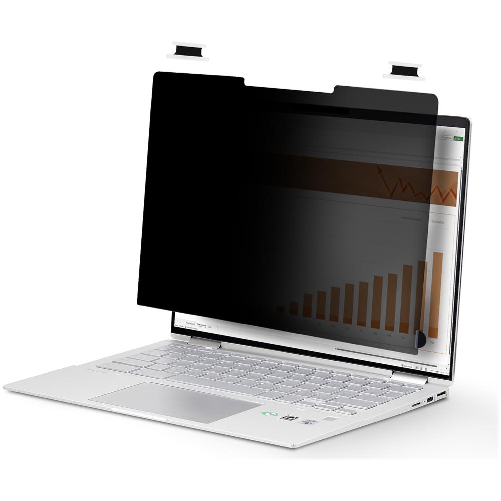 Filtro Privacy Antiriflesso per schermo Touch da 14" 16:10, Privacy Screen Protector per PC portatile con riduzione della luce blu del 51%, a ribalta - Foto 1