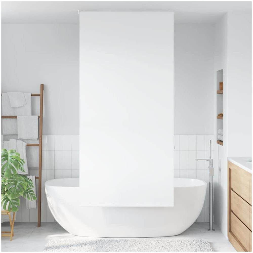 Tenda a Rullo Doccia 110x240 cm Larghezza Tessuto 106 cm - Foto 2